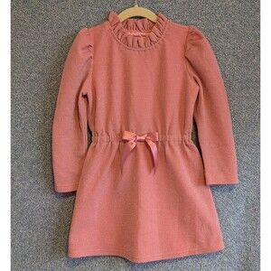 American Girl x Something Navy Rosy Radiance Puff-Sleeve Dress Girls Size XS 6